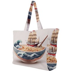 Noodles Pirate Chinese Food Food Simple Shoulder Bag by Ndabl3x