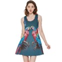 Birds Parrots Love Ornithology Species Fauna Inside Out Reversible Sleeveless Dress View1