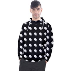 Background Dots Circles Graphic Men s Pullover Hoodie