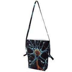 Organism Neon Science Folding Shoulder Bag by Ndabl3x