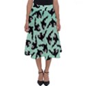 Orca Killer Whale Fish Perfect Length Midi Skirt View1