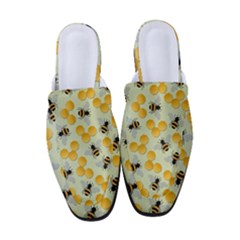 Honey Bee Bees Pattern Women s Classic Backless Heels by Ndabl3x