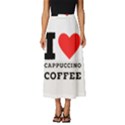 I love cappuccino coffee Classic Midi Chiffon Skirt View1