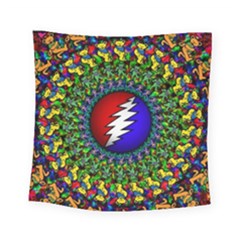 Grateful Dead Pattern Square Tapestry (small) by Wav3s