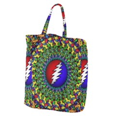 Grateful Dead Pattern Giant Grocery Tote by Wav3s