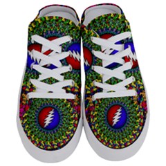 Grateful Dead Pattern Half Slippers by Wav3s