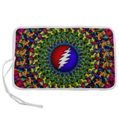 Grateful Dead Pattern Pen Storage Case (s) by Wav3s