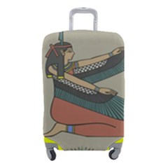 Egyptian Woman Wing Luggage Cover (small) by Wav3s