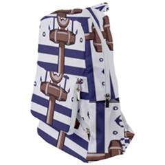 Anchor-background-design Travelers  Backpack by Wav3s