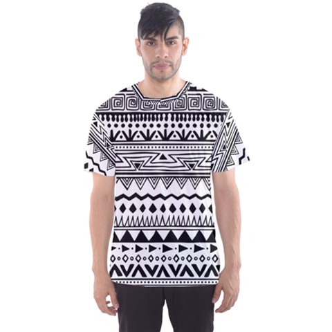 Boho-style-pattern Men s Sport Mesh Tee by Wav3s