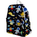 Space Seamless Pattern Top Flap Backpack View1