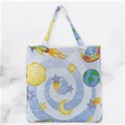 Science Fiction Outer Space Grocery Tote Bag View1