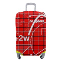 Geometry Mathematics Cube Luggage Cover (small) by Ndabl3x