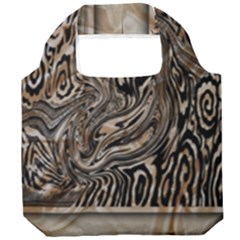 Zebra Abstract Background Foldable Grocery Recycle Bag by Vaneshop