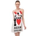 I love Asian cuisine Summer Time Chiffon Dress View1