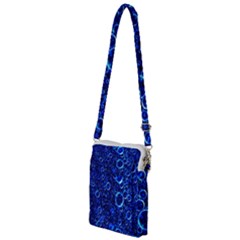 Blue Bubbles Abstract Multi Function Travel Bag by Vaneshop