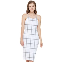 Mesh Bodycon Cross Back Summer Dress by zhou