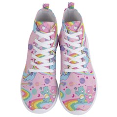 Bears Kawaii Pattern Men s Lightweight High Top Sneakers by Cowasu