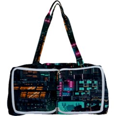 Video Game Pixel Art Multi Function Bag by Cowasu