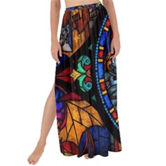 The Game Monster Stained Glass Maxi Chiffon Tie-up Sarong by Cowasu