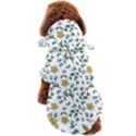 Flower Floral Pattern Dog Coat View2