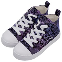 Hamsa Hand Kids  Mid-top Canvas Sneakers by Bangk1t