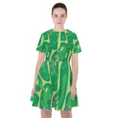 Golf Course Par Golf Course Green Sailor Dress by Cowasu