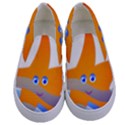 Beach Sea Shell Swimming Kids  Canvas Slip Ons View1