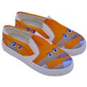 Beach Sea Shell Swimming Kids  Canvas Slip Ons View3