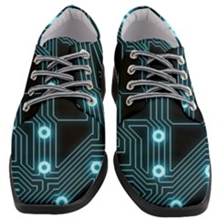 A Completely Seamless Background Design Circuitry Women Heeled Oxford Shoes by Amaryn4rt