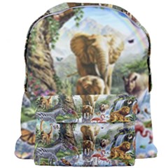 Beautiful Jungle Animals Giant Full Print Backpack by Ravend