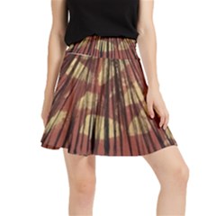 Acrylic Abstract Art Design  Waistband Skirt by Rbudhiya