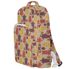 Sea Turtle Sea Life Pattern Double Compartment Backpack by Dutashop