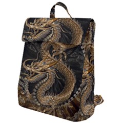 Dragon Pentagram Flap Top Backpack by Amaryn4rt