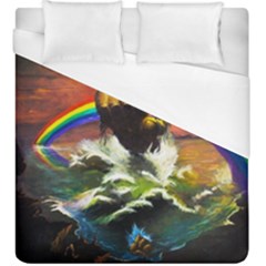 Rainbow Color Duvet Cover (king Size) by uniart180623