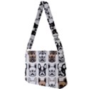 Dog-french-bulldog-seamless-pattern-face-head Full Print Messenger Bag (L) View2