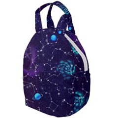 Realistic-night-sky-poster-with-constellations Travel Backpack by uniart180623