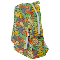 Seamless Pattern With Doodle Bunny Travelers  Backpack by uniart180623