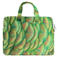 Beautiful-peacock Macbook Pro 16  Double Pocket Laptop Bag  by uniart180623