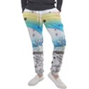 Rainbow Fun Cute Minimal Doodle Drawing Arts Men s Jogger Sweatpants View1