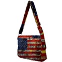 Usa Flag United States Full Print Messenger Bag (L) View2