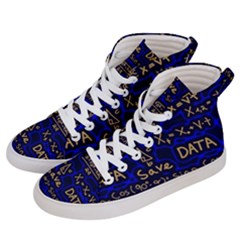 Art Pattern Design Background Graphic Women s Hi-top Skate Sneakers by Ravend