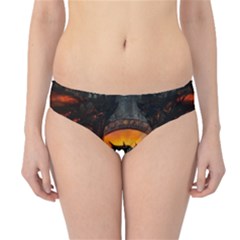 Dragon Art Fire Digital Fantasy Hipster Bikini Bottoms by Celenk