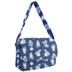 Bear Pattern Patterns Planet Animals Courier Bag by uniart180623