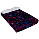 Grafitti Graffiti Abstract Artwork Digital Fitted Sheet (Queen Size) View2