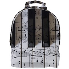 Music Piano Instrument Sheet Mini Full Print Backpack by uniart180623