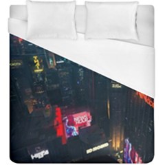 Cityscape Digital Art Duvet Cover (king Size) by uniart180623