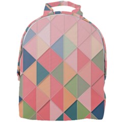 Background Geometric Triangle Mini Full Print Backpack by uniart180623