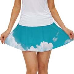 Clouds Hd Wallpaper Women s Skort