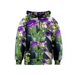 Cute Flower Wallpaper Kids  Pullover Hoodie by artworkshop